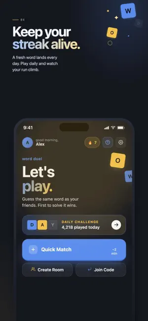 Wordo Battle: Word Puzzle Game screenshot 4