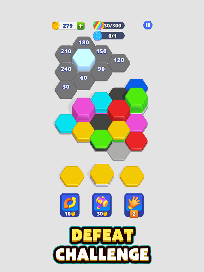 Hexa Stack - Blast Sort Puzzle