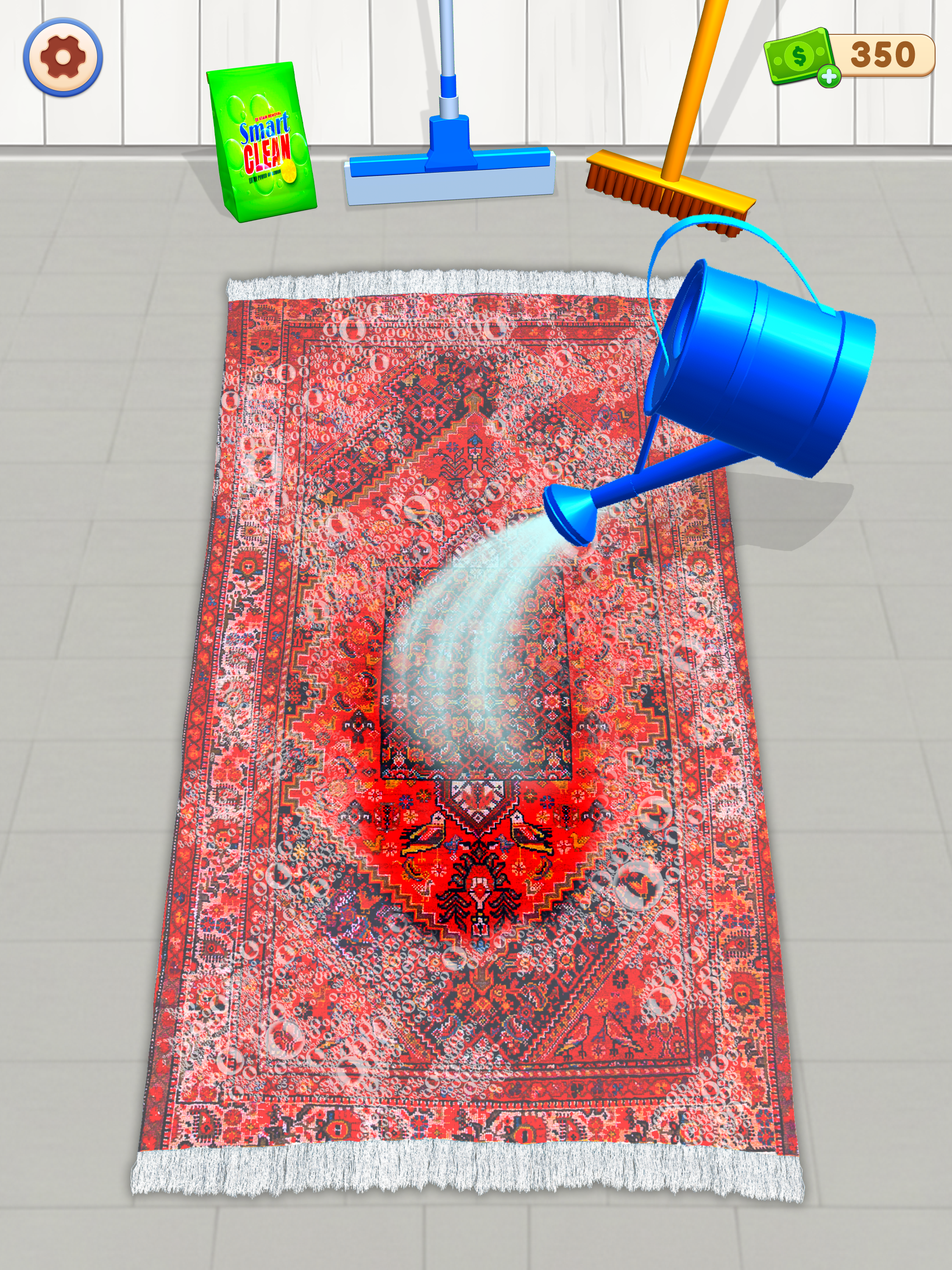 Relaxing ASMR Carpet Cleaning