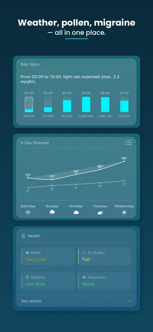 TazeHava: Minimal Weather App screenshot 2