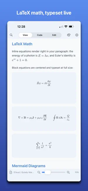 Quirely Markdown+LaTeX Editor screenshot 2