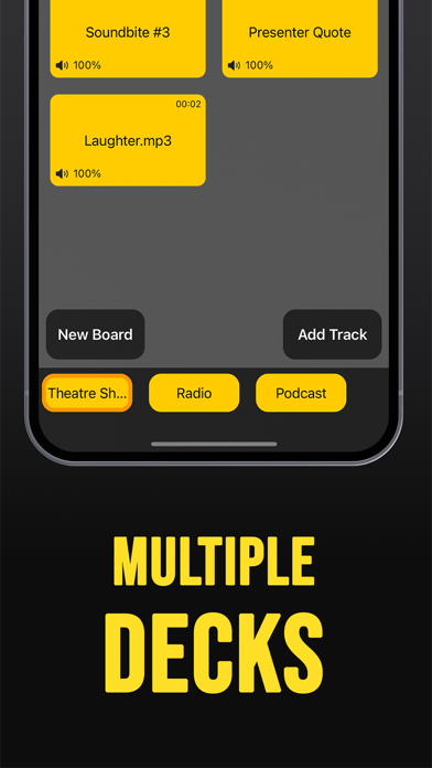 Soundboard: Live Show Playback Screenshot