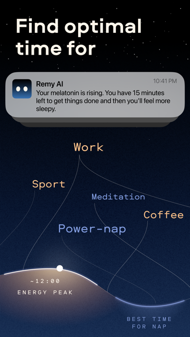 Remy AI: Sleep & Health coach Screenshot