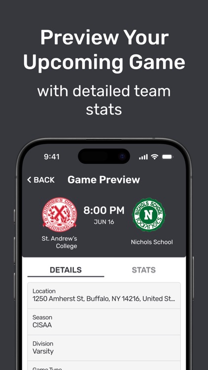 GameSheet Soccer Scoring