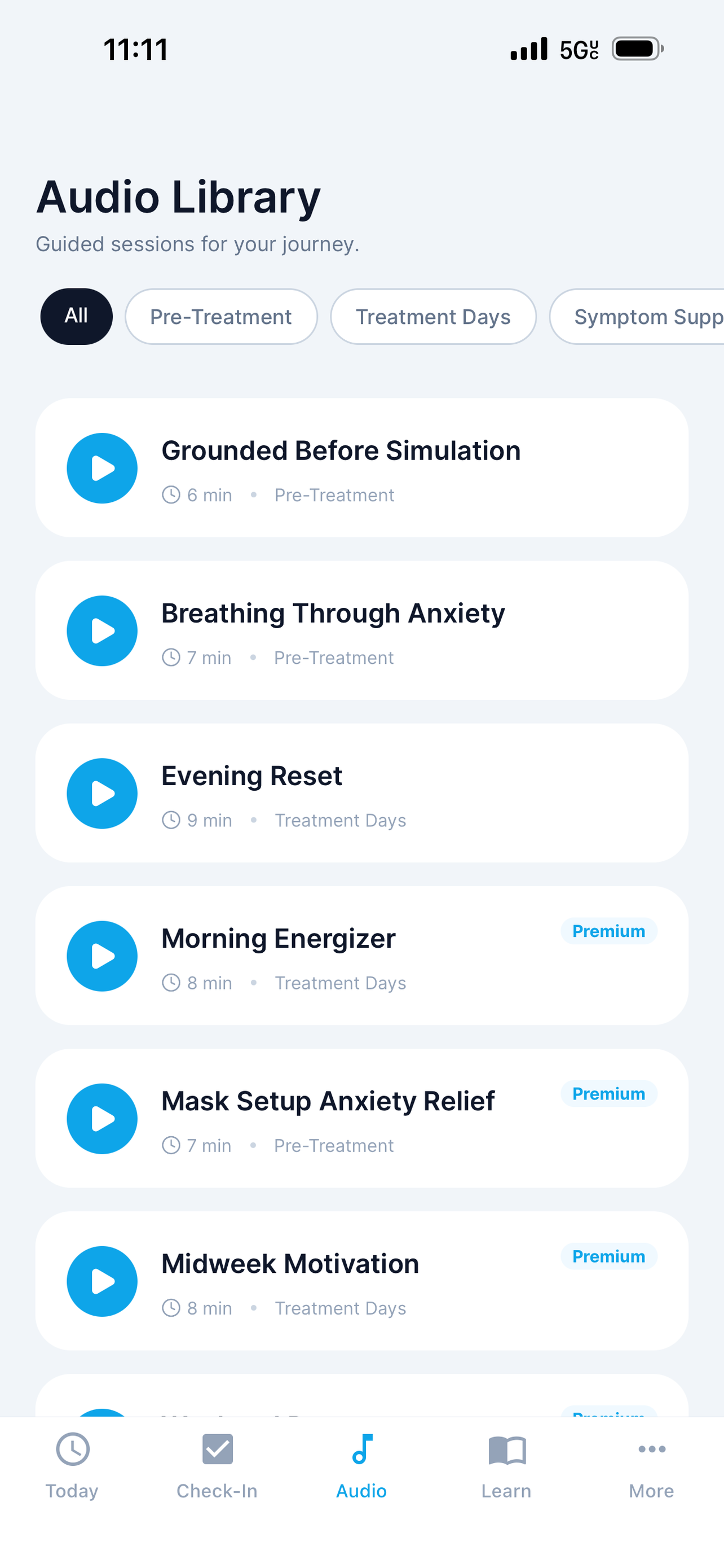 Radiant RT Symptom Support screenshot 6