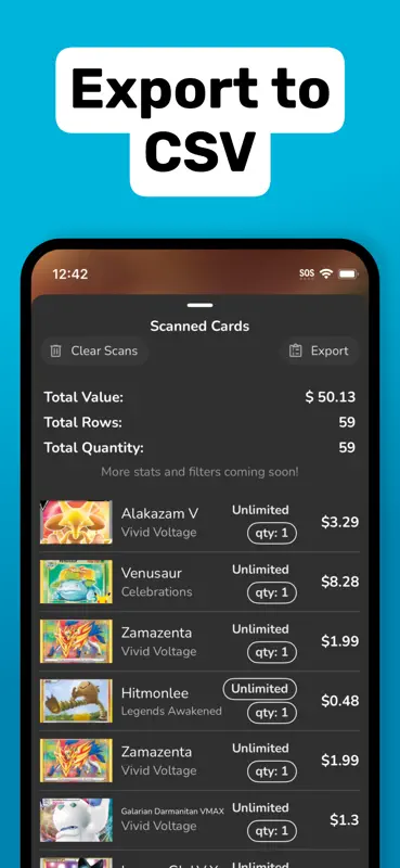 Scanner de Cartas - DittoDex screenshot 5 of 6