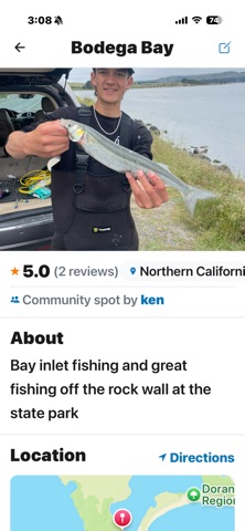 ReelUp Fishing iPhone screenshot