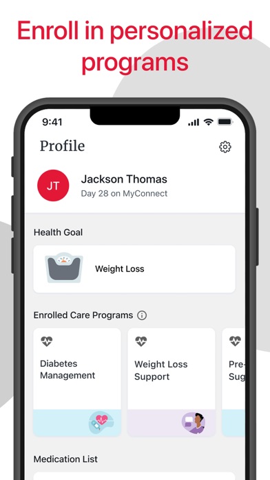 Harvard Pilgrim MyConnect iPhone screenshot 7 - Medical app