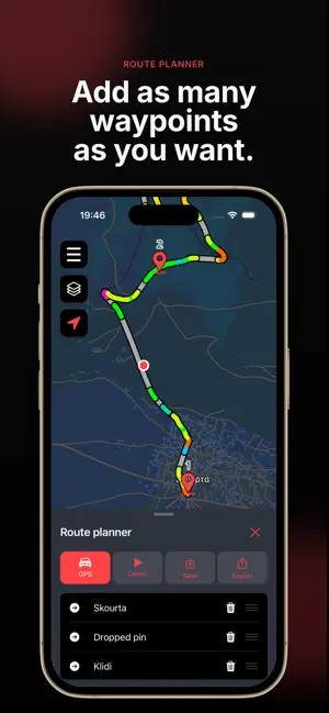 sideways - Rally GPS Navigator screenshot 2