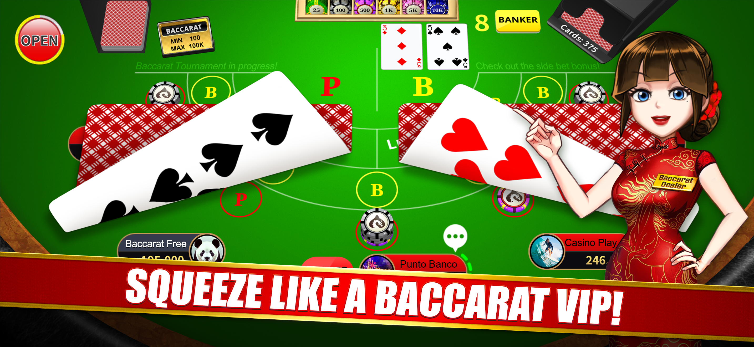 Baccarat – Dragon Ace Casino
