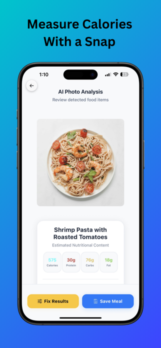 TrackCal AI - Calorie Tracker Screenshot 1 of 5