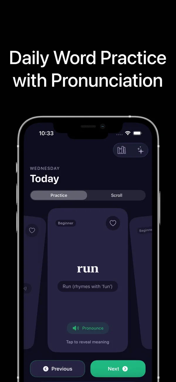 Screenshot #1 pour Learn Vocabulary: Smart Vocab