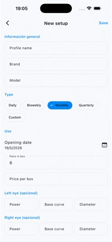LensSwap: Contact Lens Timer Screenshot 1 of 6