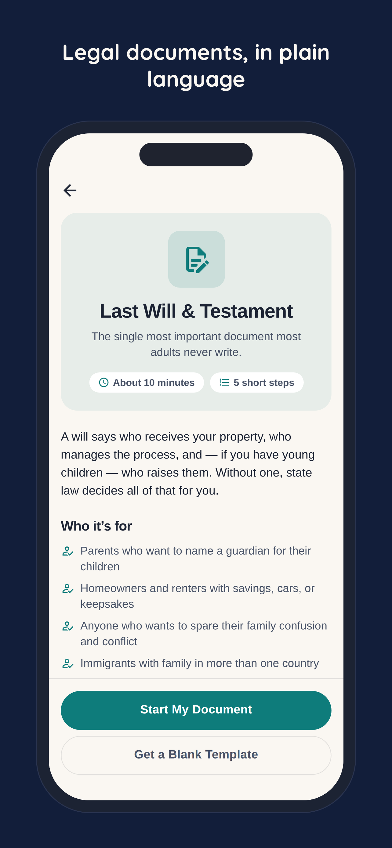 Paperbird: Legal Documents screenshot 6