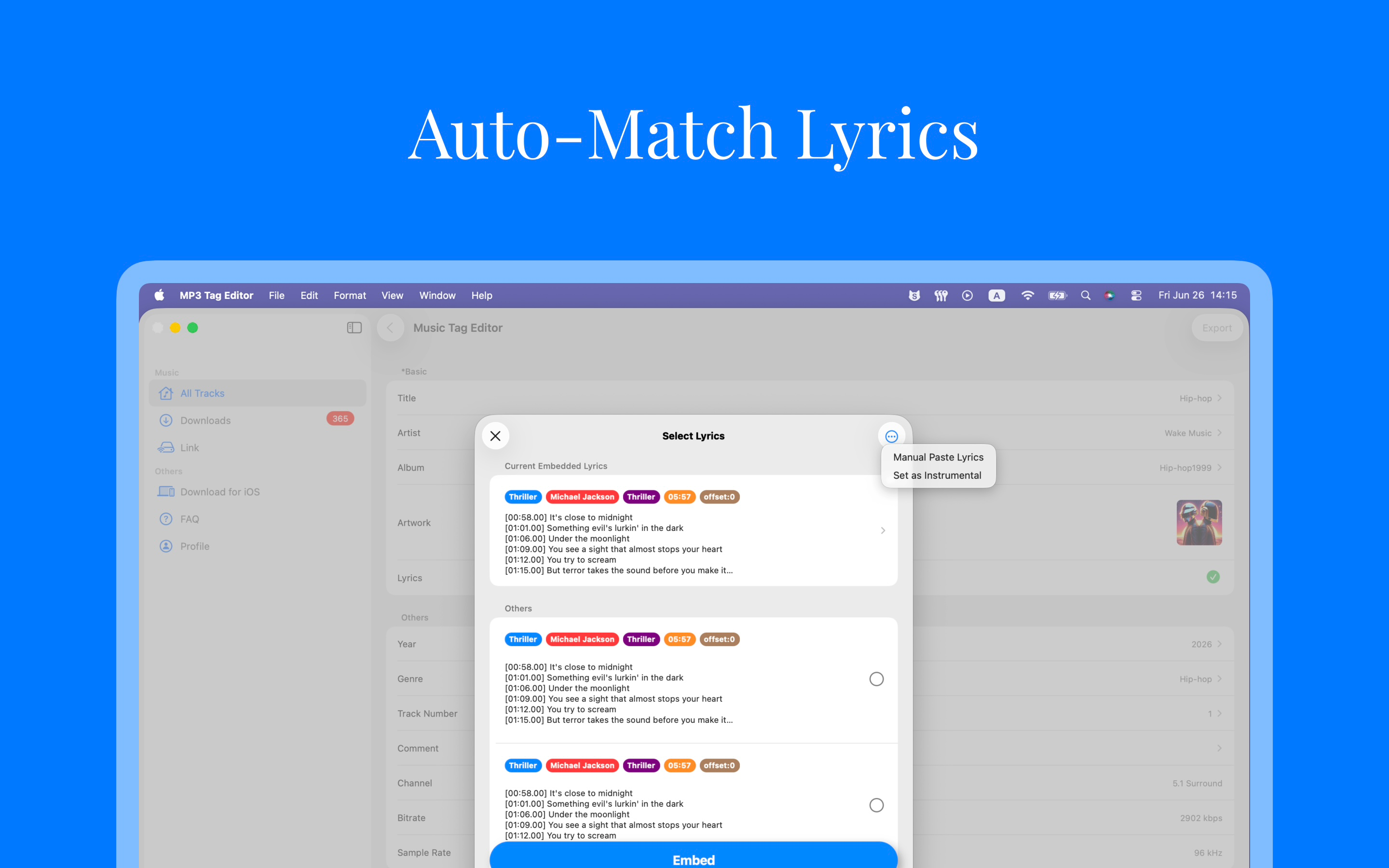 Waketag Pro: Music Tag Editor screenshot 24