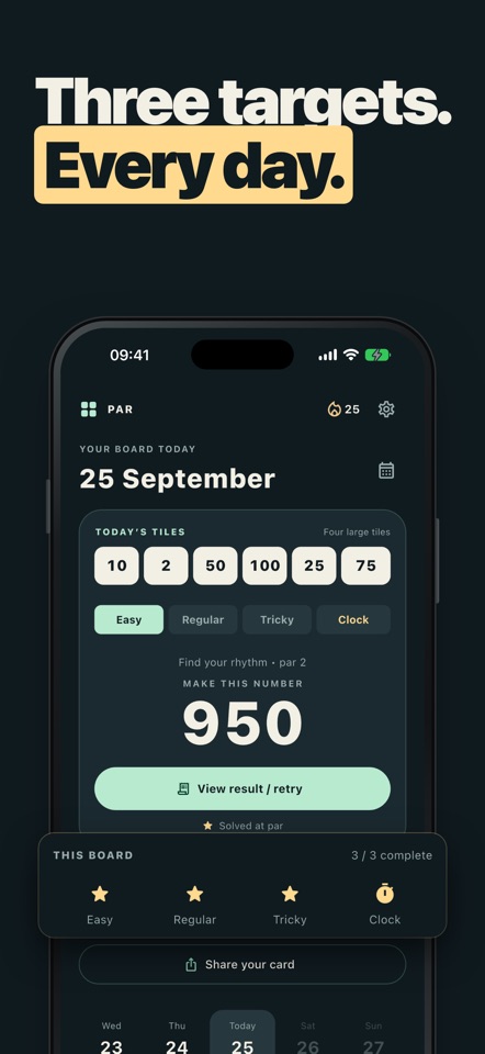 Par: Daily Number Puzzle screenshot 3