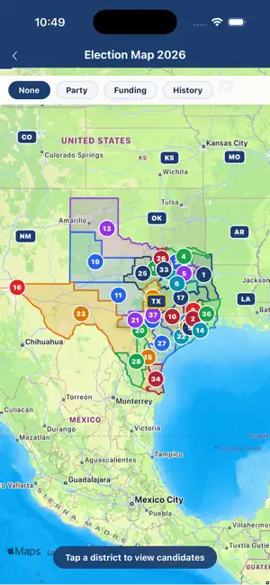 US Elections & Civic Tracker screenshot 3