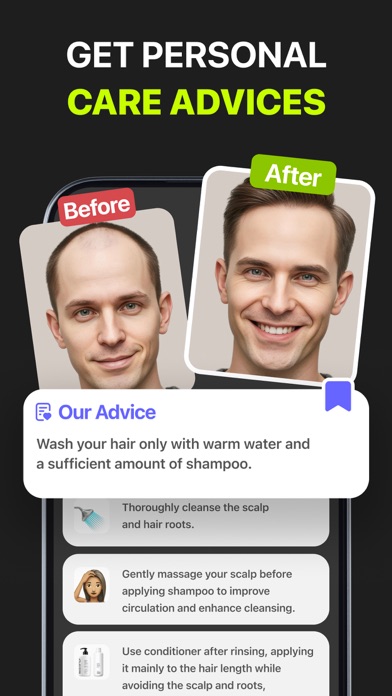 Hairify – AI Hair Scan & Care screenshot