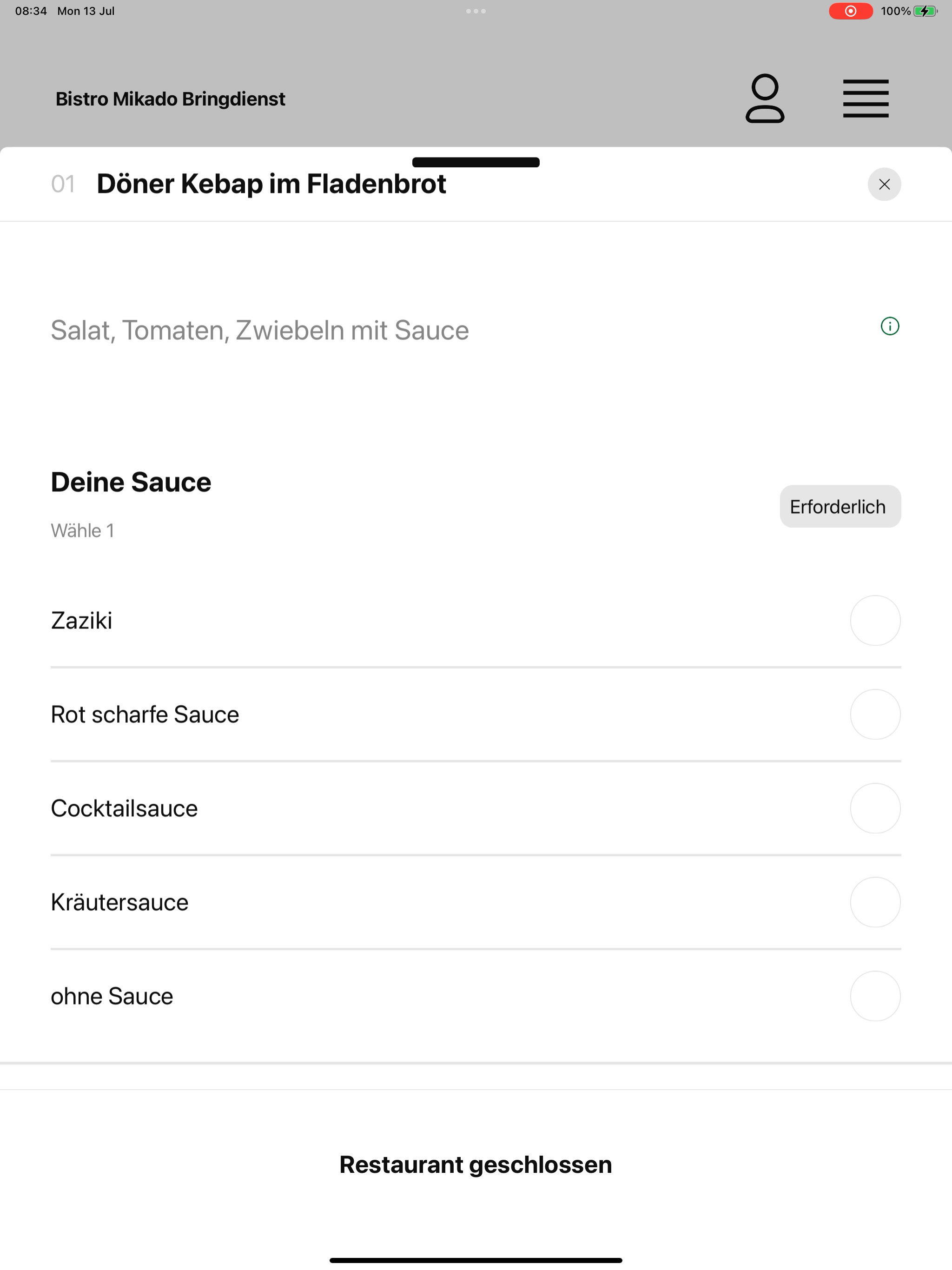 Bistro Mikado Bringdienst screenshot 14