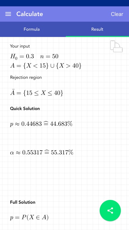 Hypothesis Test - Type I Error