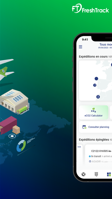 FreshTrack Screenshot
