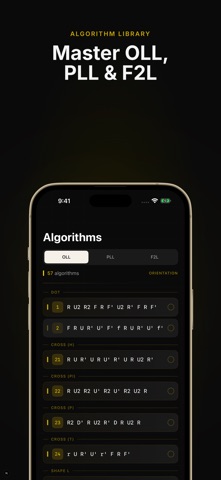 Speedcube Timer Tracker - Cube iPhone screenshot