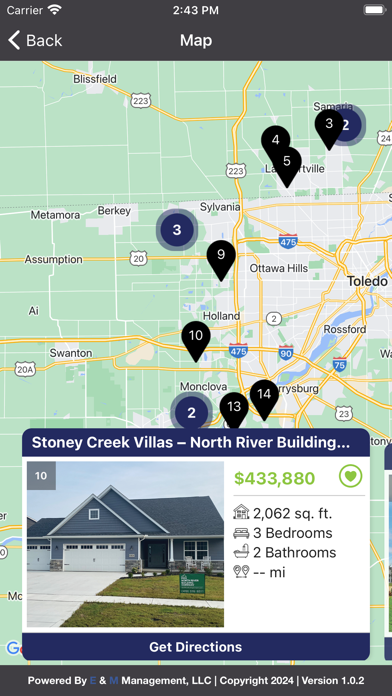 Toledo HBA Parade of Homes Screenshot