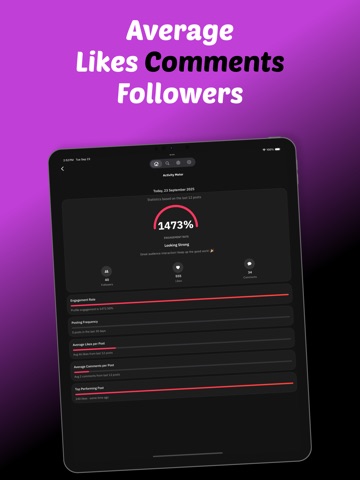 Mass Unfollow Cleaner iPad screenshot