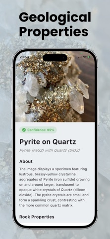 Rock Identifier with Crystal iPhone screenshot