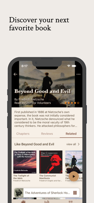 ‎LibriVox Audiobooks Screenshot