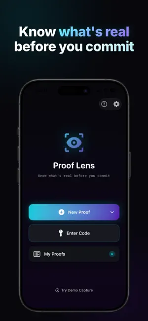 ProofLens - Prove You Have It screenshot 2