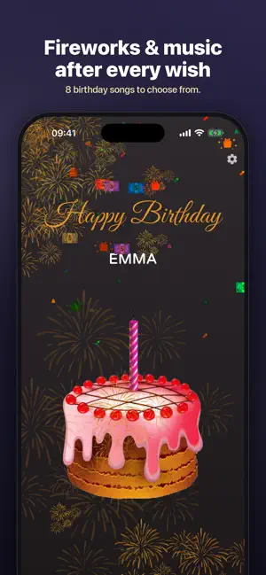 Blow Birthday Candle screenshot 2