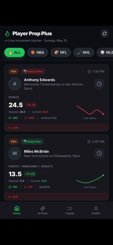 Player Prop Plus Screenshot 1 of 3