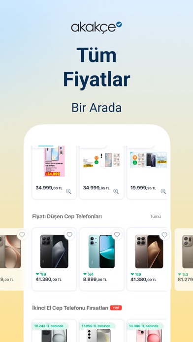 Akakçe - En Ucuz Fiyatı Bul iPhone screenshot