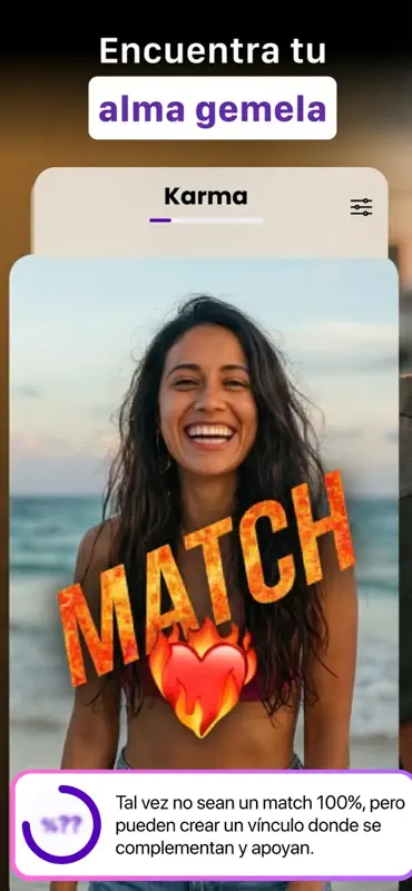 Karma - App de citas mundial screenshot 3 of 6