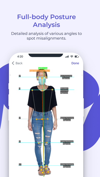 Screenshot #3 pour FlexiTrace Sports Biomechanics