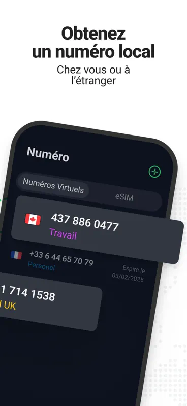 Call.com: 2nd Phone Number screenshot 2 of 7