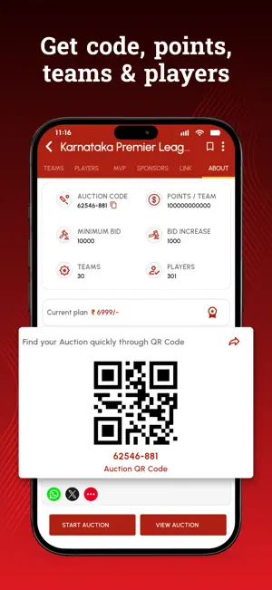 CricAuction - Cricket Auction screenshot 3