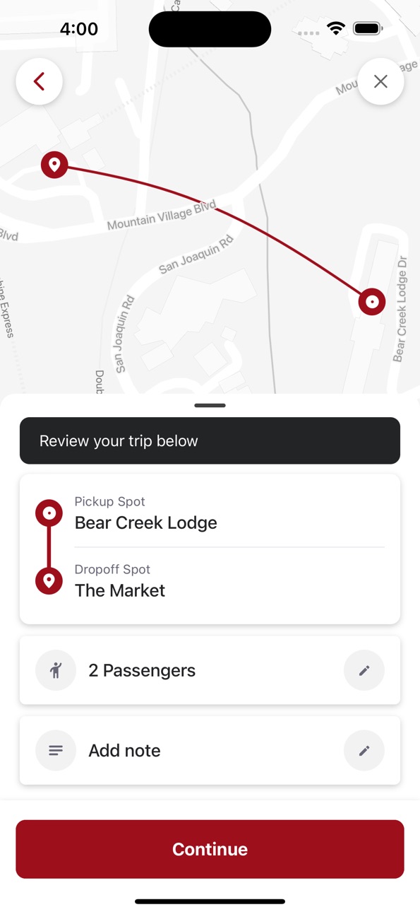 iPhone screenshot