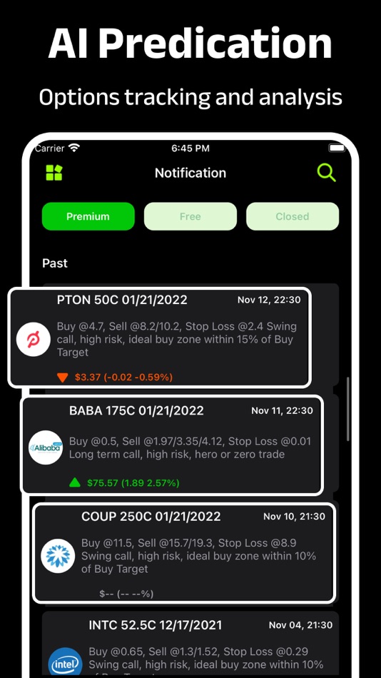 #3. Option Signal Alert (iOS) 由: KYOTO K.K.
