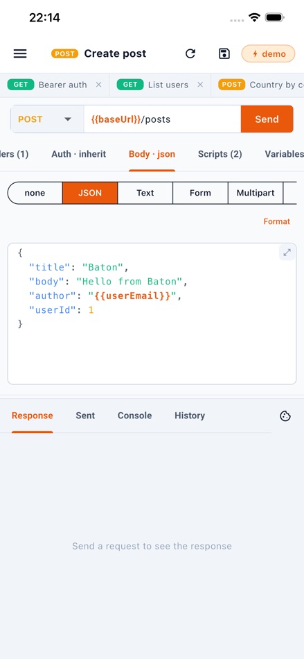 #5. Baton: API Client (iOS) Ved: Siarhei Dudko