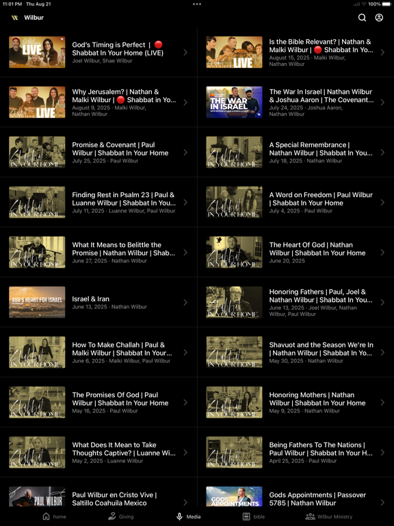 Screenshot #5 pour Wilbur Ministries