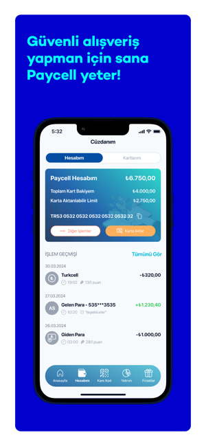 ‎Paycell - Dijital Cüzdan Screenshot