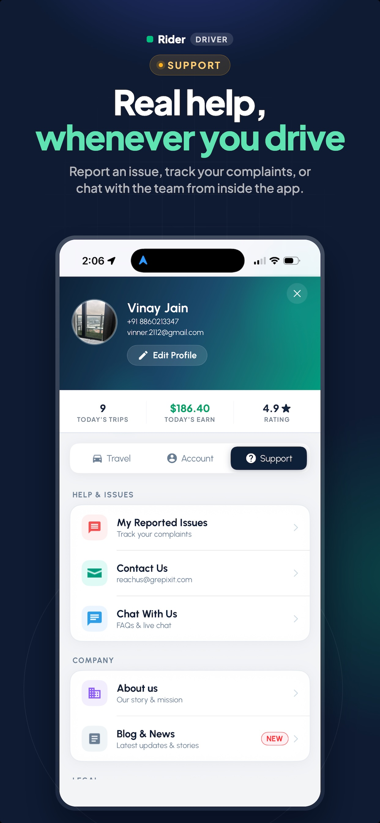 HireMe - Taxi app for Drivers screenshot 6