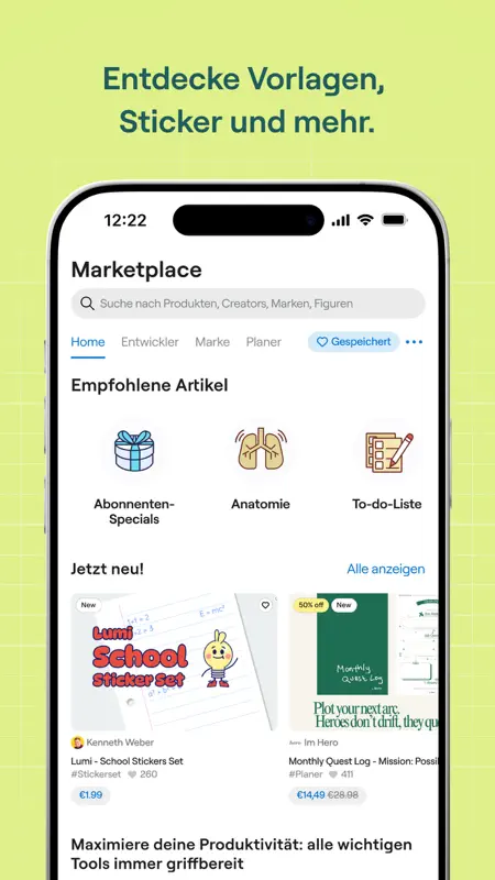 Goodnotes: KI Notizen, PDF app screenshot 9 of 10