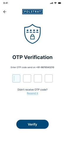 Polstrat Cadre App screenshot