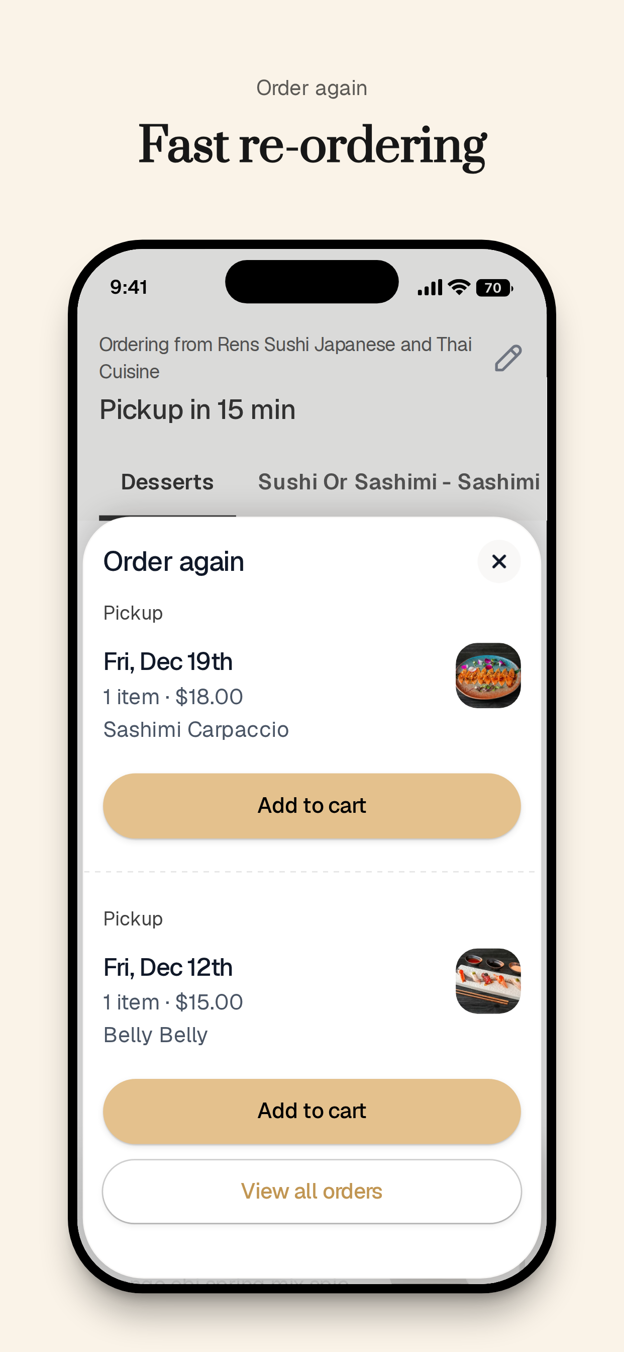 Rens Sushi Japanese screenshot 4