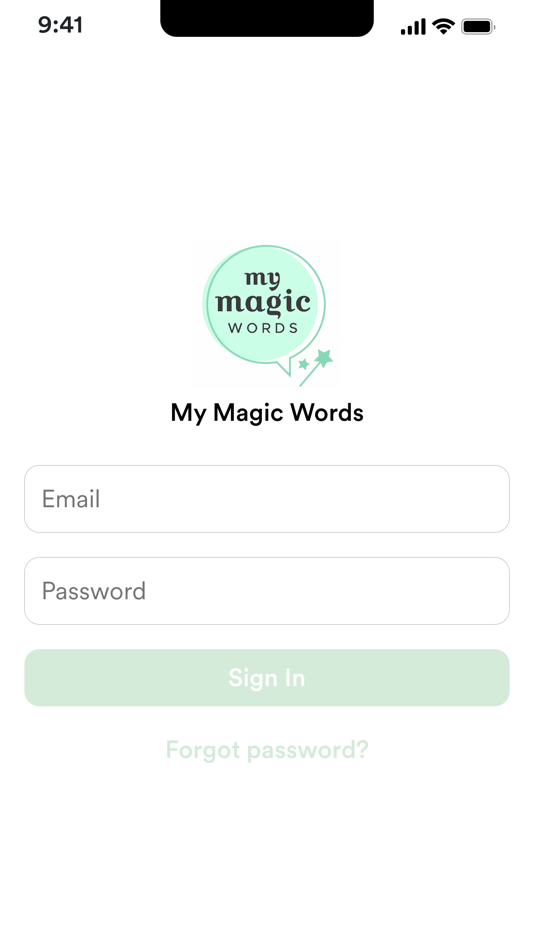 My Magic Words - 1.0 - (iOS)