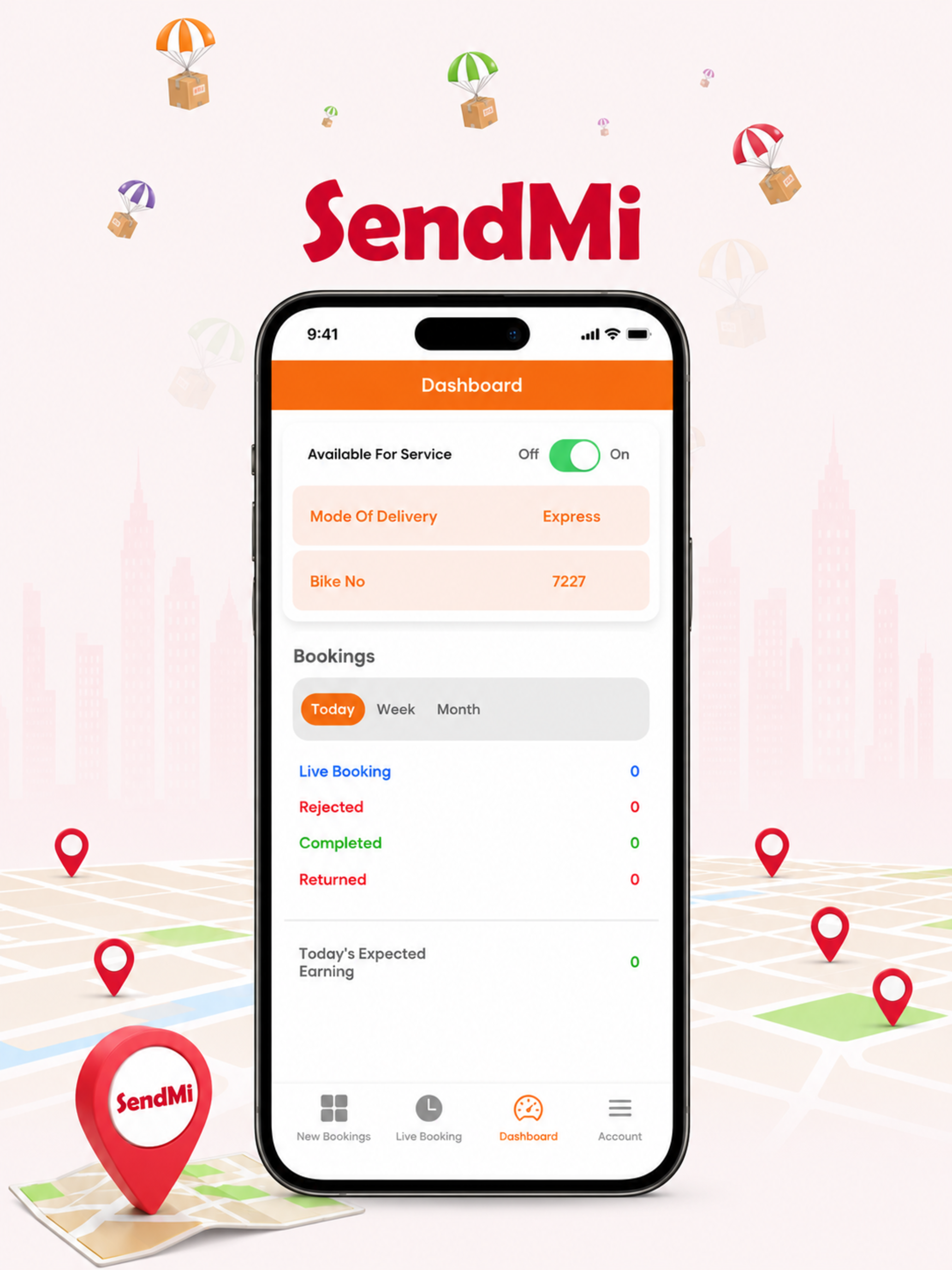 SendMi Rider screenshot 13