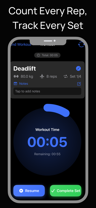 CountFit - Sets & Reps Screenshot 2 of 7